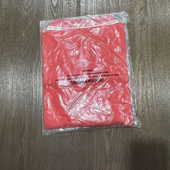 NWT Johnny Bigg Harper Tipped Pique Polo Shirt Tangerine - Size 5X - Picture 6 of 6